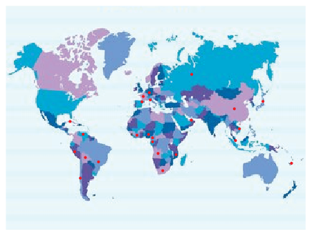Países donde operamos - Mercado Externo