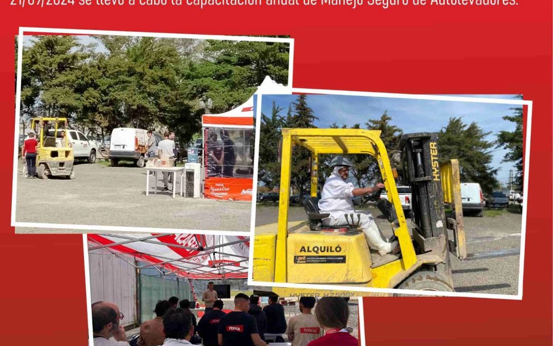 Capacitación anual de Manejo Seguro de Autolevadores